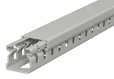 Перфокороб LK4 15015, органайзер для шкафов, 15 x 15 мм (глубина х ширина крышки), L=2000мм, RAL 7030 серый