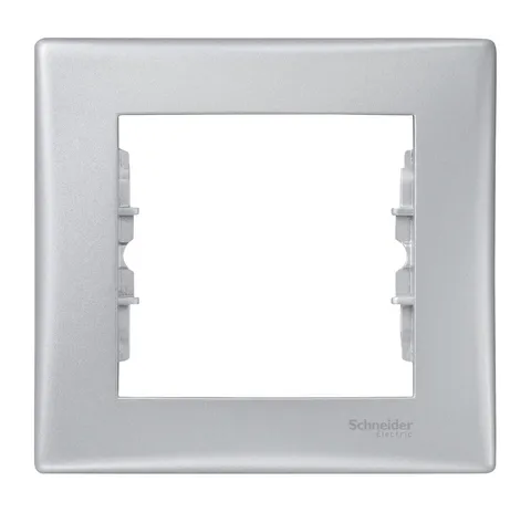 Рамка Schneider Electric Sedna, одиночная, алюминий