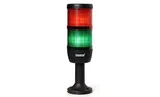 Колонна светосигнальная IK, d=70mm, LED Кр+Зел, 24VAC/DC, пласт. стойка 100mm, IP40