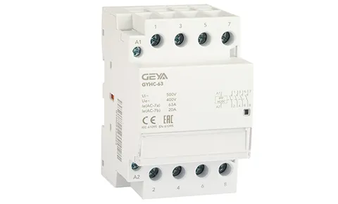 Контактор модульный GYHC-4P, 63A, 4NO, 24VDC, 3M