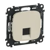 Valena Allure - Розетка 1хRJ-45 UTP CAT6, слоновая кость (инд. упаковка)