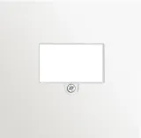 Накладка стандарта TAE для розеток USB, HDMI, аудио, матовый жасмин, серия R98