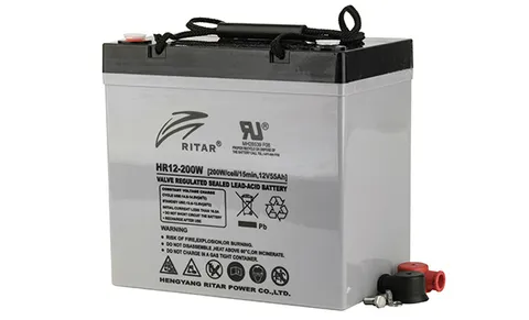 Батарея аккумуляторная Ritar HR12-200W, F11(M6), 12V/55Ah, 216x229x138 HxLxW, 16.5kg, 15 лет