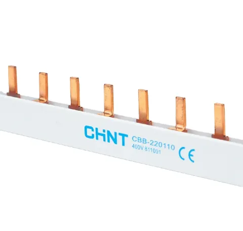 Шина соединительная типа PIN 1P+N , 63А, шаг 36мм, L=1000мм (R)(CHINT)