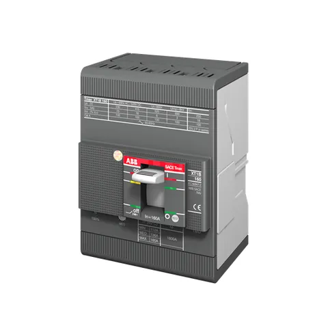 Авт. выкл. Tmax XT1 160/125А 4P 18кА, Iт.р.=88/106/125А, Iэ.р.=10Iн