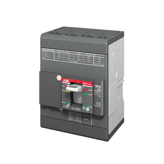 Авт. выкл. Tmax XT1 160/160А 4P 18кА, Iт.р.=112/136/160А, Iэ.р.=10Iн