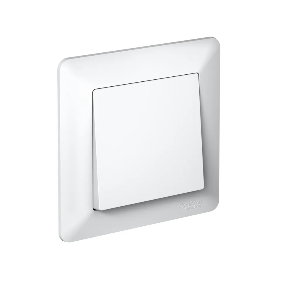 AtlasDesign AIR Systeme Electric 1-постовая рамка, белый