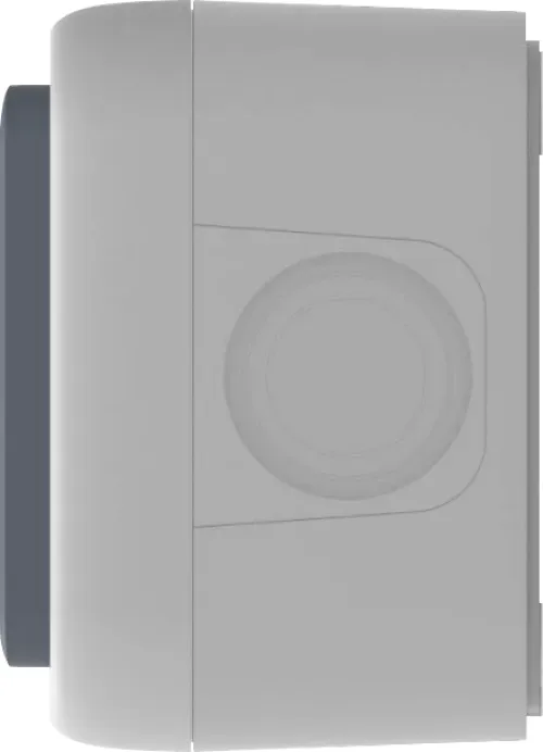 Переключатель 2-клавишный накладной, цвет серый, IP55, серия W55