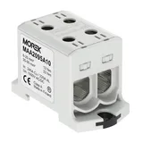 Клемма Morek OTL95-2 серая, 2xAl/Cu 6_95mm², 245(CU)/220(AL)A на клемму, 1000V, винтовые зажимы