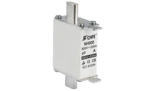 Вставка плавкая NH000, 20A, 500VAC, 120kA, тип gG