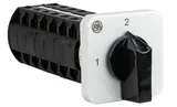 Переключатель BS 16 71 U, 6P, 20A, тип 1-2 (90°), 6NO на 1_2, на дверь, фронт IP40