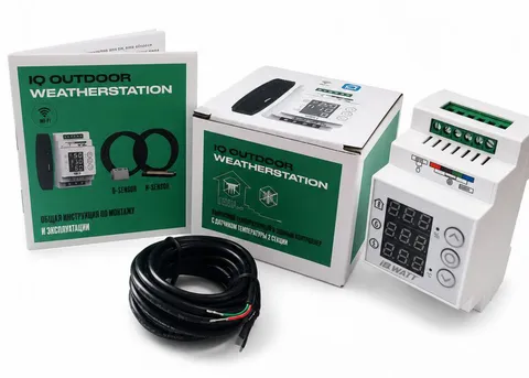 Метеостанция iQ OUTDOOR WEATHERSTATION Wi-Fi на DIN-рейку, 16 А