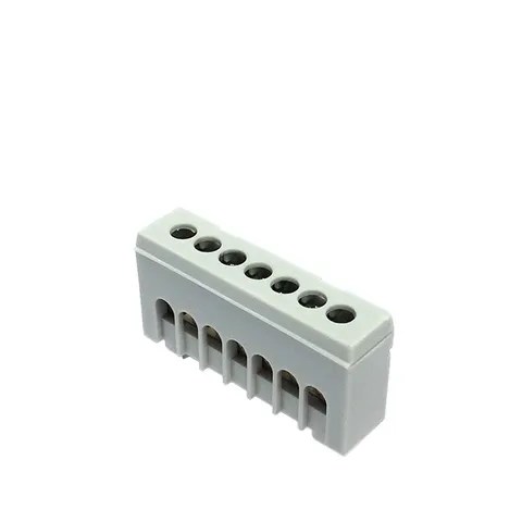 Клеммник Morek для фазы A7H 1P 7x1,5_16mm² Cu, 63A, 690V, серый, IP20