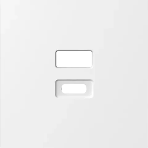 Накладка для розеток USB, матовый белый, серия A07