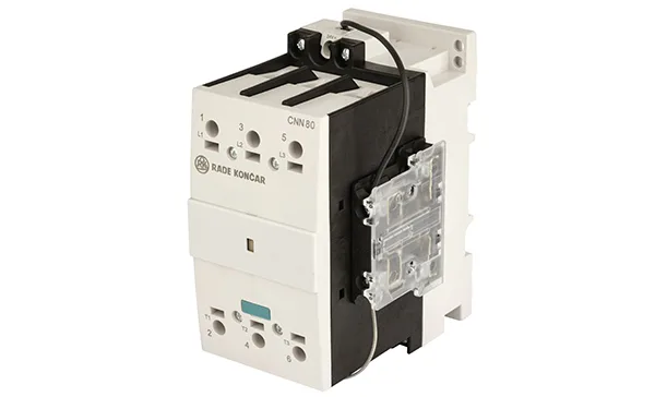 Контактор CNN 80 10, 3P, 80A/(95A по AC-1), 37kW(400VAC), 1NO, Uk=24VDC, Iвтяг=8,3А, Iудерж=0,15А