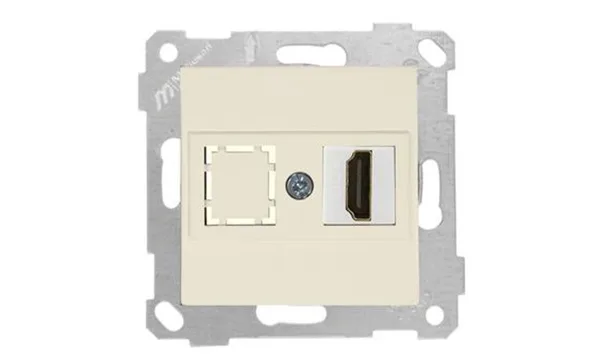 Rita - Розетка 1xHDMI, сл.кость