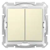 Выключатель Schneider Electric Sedna, переключат 2-х клав. IP44 беж