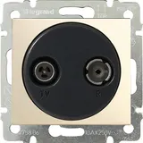 Valena - Розетка TV-RD для каб. сети 862MHz, сл.кость