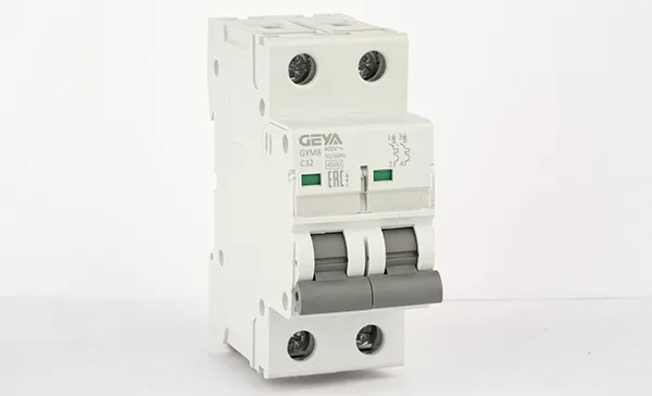 Авт. выключатель GYM8-2P-32C, 2P, 32A, хар-ка C, 4,5kA, 2M