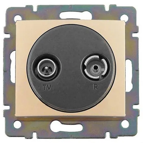 Valena - Розетка TV-RD проходная 862MHz, сл.кость
