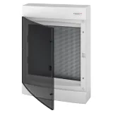 N3x18C IT, Щит навесной мультимедийный, 3 ряда, прозрач. дверца, IP40