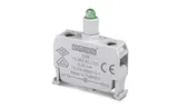 Блок индикатора, зеленый, LED, 12_30VAC/DC, монтаж в коробку, для CP/CM серий