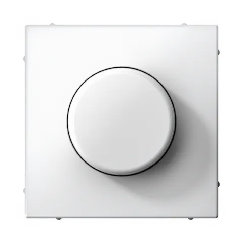 Диммер (светорегулятор) Systeme Electric ArtGallery, накладка для светорегулятора, белый