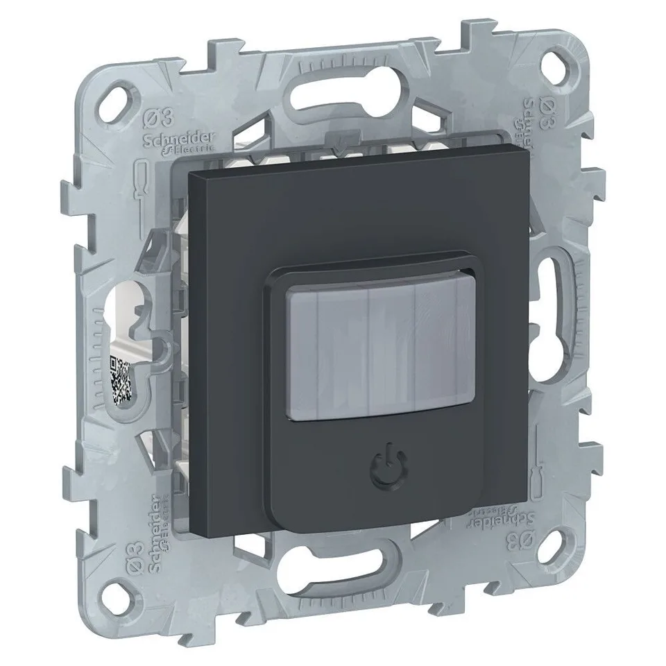 Датчик Schneider Electric Unica, NEW движения с выключателем, 10А, антрацит