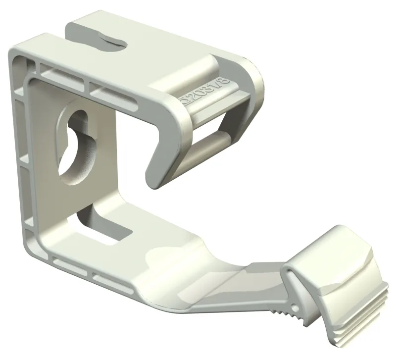 Крепление 2031 10 Grip 10 групповое, захват, до 10 кабелей NYM 3х1,5мм², серый полипропилен