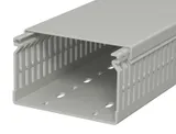 Перфокороб LK4 N 60100, органайзер для шкафов, 60 x 100 мм (глубина х ширина крышки), L=2000мм, RAL 7030 серый