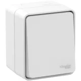 Выключатель Systeme Electric AtlasDesign, Profi54 открытой установки 1-клавишный переключатель 10 ах, белый, Россия