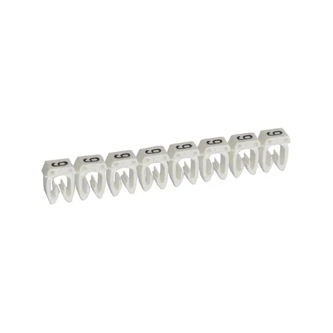 Маркер CAB3 d=1.5-2.5mm - "9" (белый) упак.1200 шт