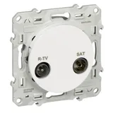 Розетка телевизионная оконечная Schneider Electric Odace R-TV/SAT S52R455, белый