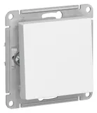 Выключатель Systeme Electric AtlasDesign, 1-клавишный 2-полюсный, 10А, мех., белый