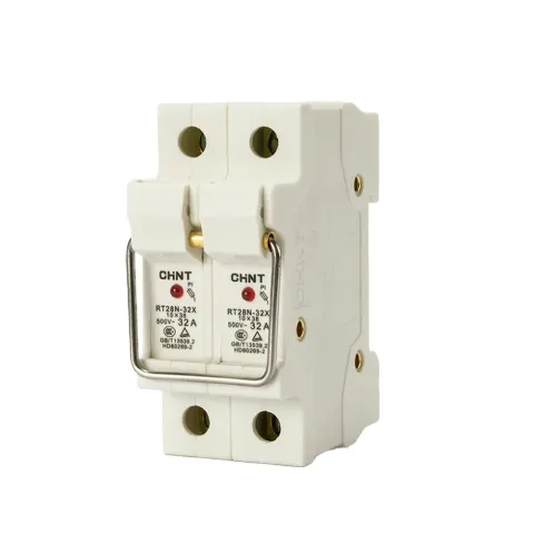 Держатель плавких вставок с индикацией RT28N-32X 10х38 2П (R)