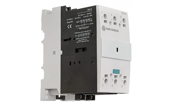 Контактор CNN 90 00 380/400V 50Hz, 3P, 90A/(105A по AC-1), 45kW(400VAC), 380/400VAC