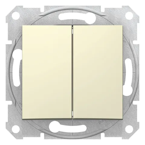 Выключатель Schneider Electric Sedna, перекл. 2кл., бежевый