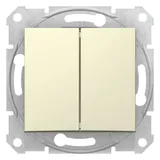 Выключатель Schneider Electric Sedna, перекл. 2кл., бежевый