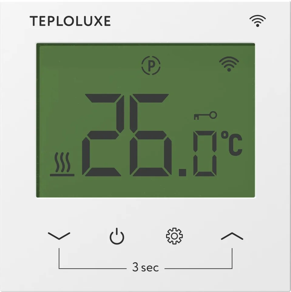 Терморегулятор электронный Теплолюкс Pontus WiFi белый