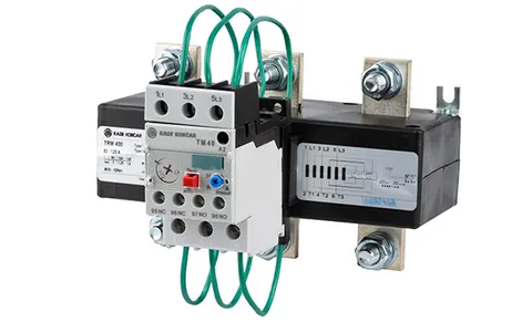 Реле тепловой перегрузки TRM 400-130A, It=80_125A, 1NO+1NC, CLASS 10A, с трансформаторами тока, отдельный монтаж