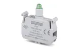 Блок индикатора, зеленый, LED, 100_230VAC, монтаж на адаптер, для CP/CM серий