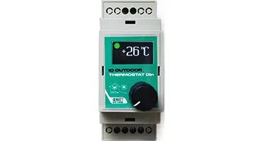 Терморегулятор iQ THERMOSTAT DIN электронный на DIN-рейку, 16 А
