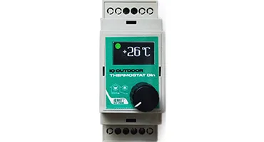 Терморегулятор iQ THERMOSTAT DIN электронный на DIN-рейку, 16 А