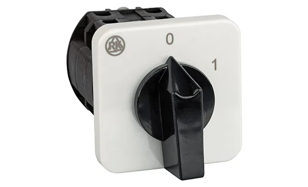 Переключатель BS 16 37 U, 7P, 20A, тип 0-1 (60°), 7NO на 1, 7.5kW(400VAC по АС-23), на дверь, фронт IP40