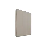 Выключатель Systeme Electric Infinity, переключатель скрытой установки 3кл. (250В, 10АХ), Песчаный берег