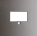 Накладка стандарта TAE для розеток USB, HDMI, аудио, сталь, серия R98