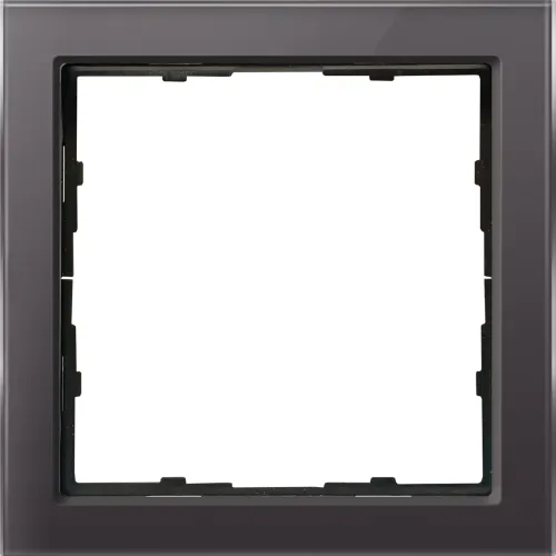 Рамка 1-я стекло мокко, серия R98 Glass