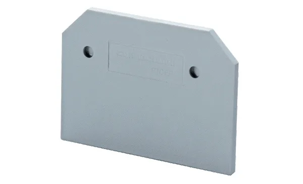 Крышка концевая EPCMT4 /1,5mm, для винтовых клемм CMT4, серая