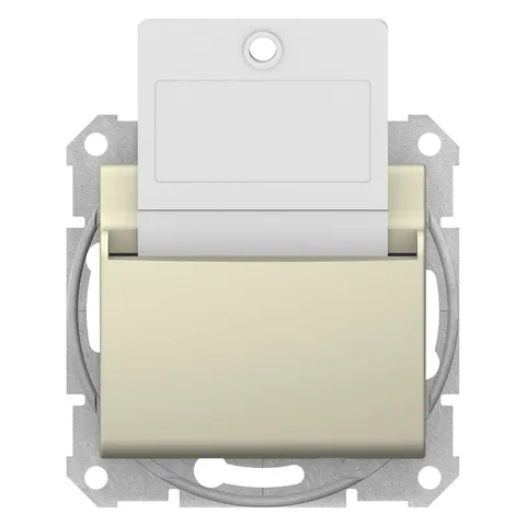 Выключатель Schneider Electric Sedna, выкл. карточный, бежевый