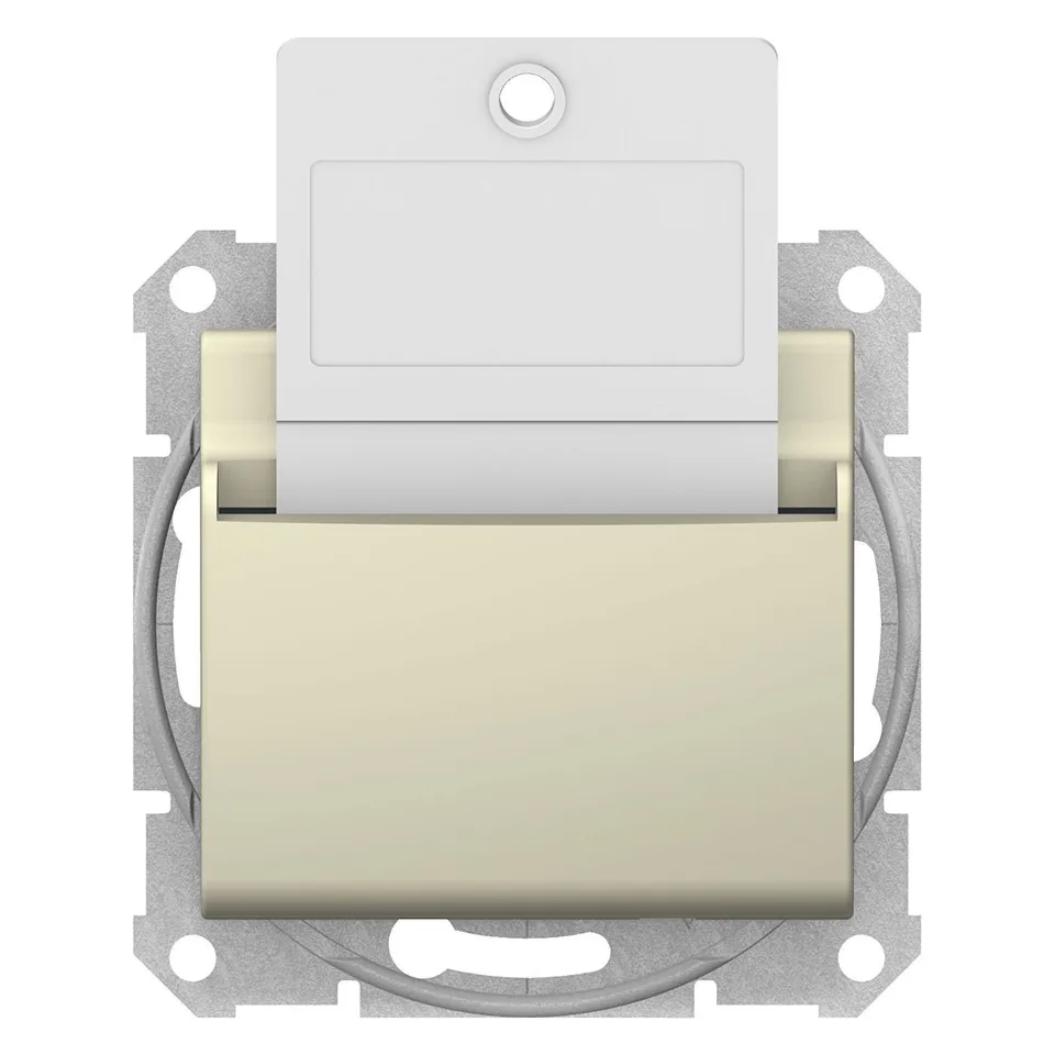 Выключатель Schneider Electric Sedna, выкл. карточный, бежевый